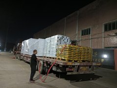 晟成工廠出口美國高性能安全護欄順利完工發運
